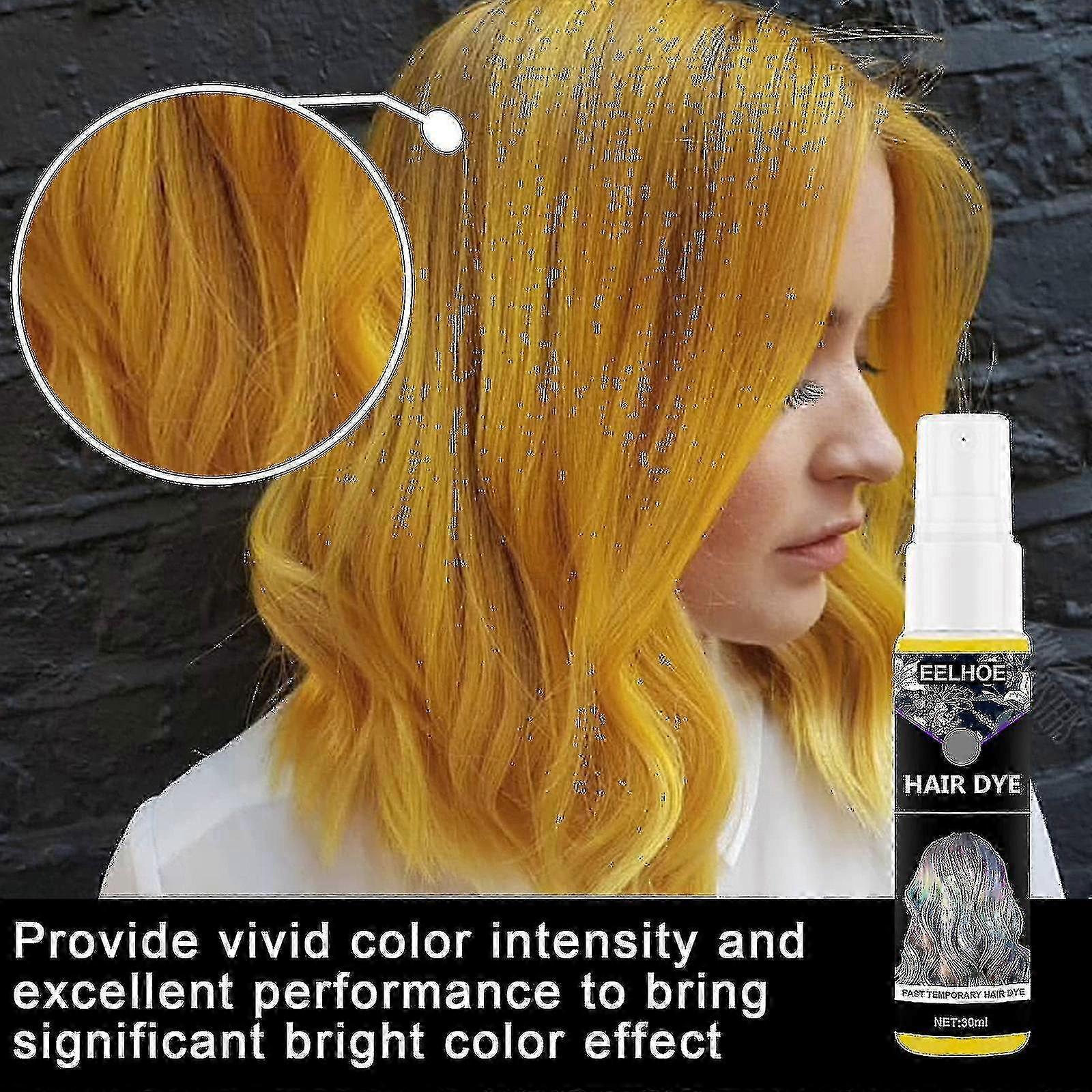 Einweg-Mini-Haarfärbespray Blau