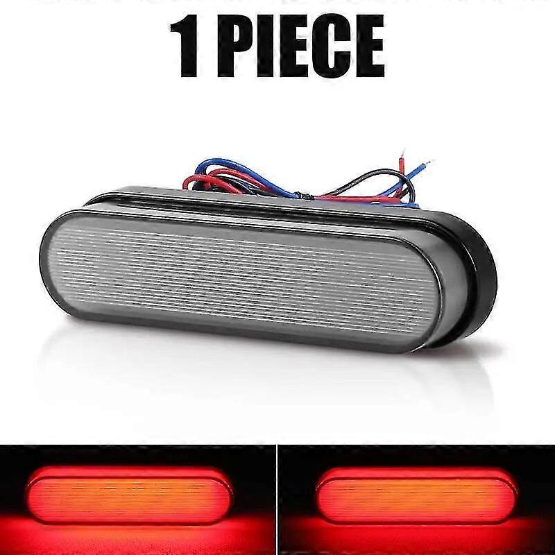 Universal Trailer Truck 24LED Red Rear Tail Brake light led Side Marker Indicators Lamp Running Light Auto Car External Lights