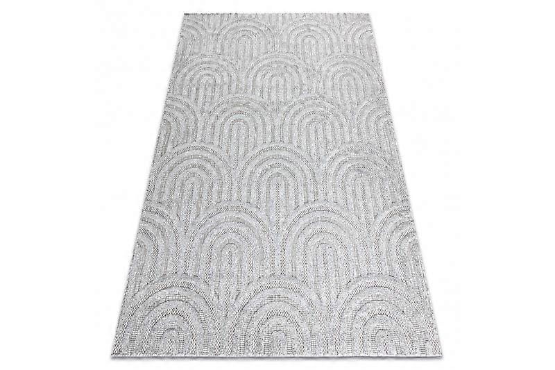 Carpet SANTO SISAL 0537 geometric grey