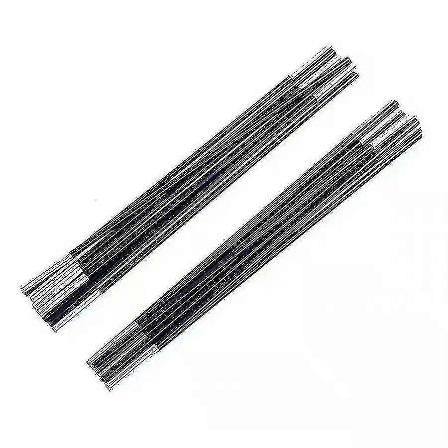 Universal Trampoline Fibre Glass Rods To Replace Top Pole / Metal Ring - W/ Caps - MXBC