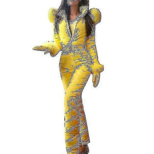 Kvinnor Vinter Varm Vinter Vinter Vinter Vinter Vinter Vinter Vinter Byxor Skid Dräkt Vattentät Jumpsuit-MXBC