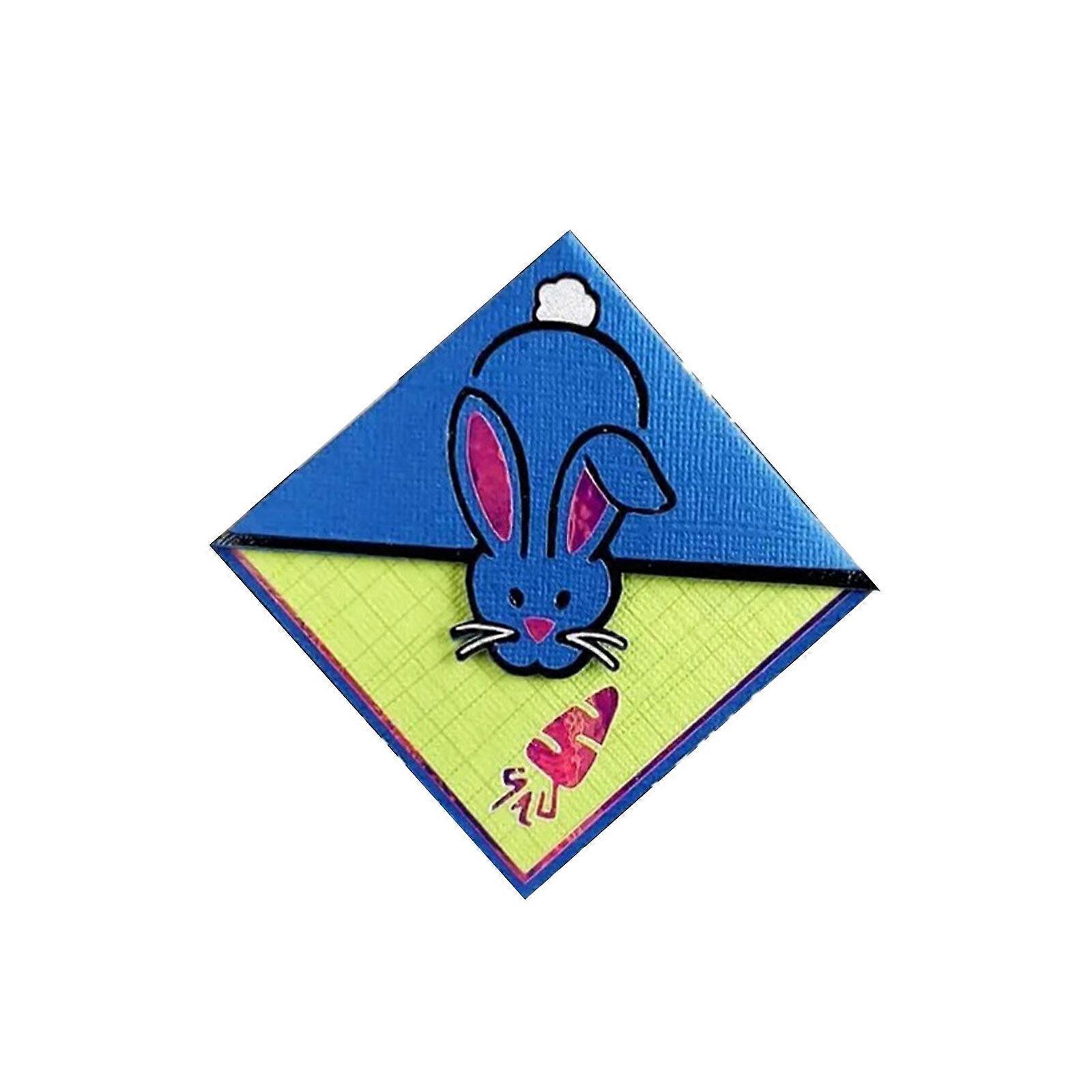 Bestselger Animal Story Paper Corner Bokmerker, DIY-bokmerker for barn og voksne, Søte bokmerker for boklesingselskere Meningsfull gave 50 % tilbud