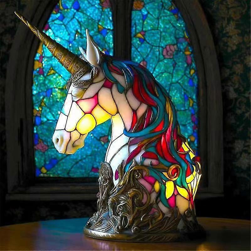 Elephant Animal Lamp Colourful Resin Lamp For Tiffany Lamp Table Lamp [XH]