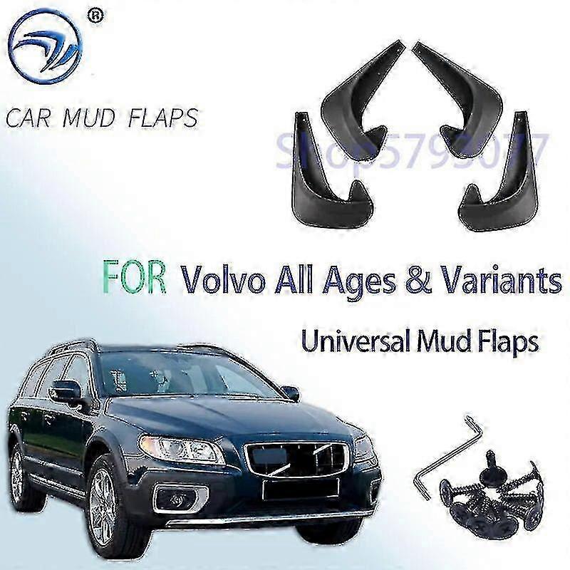 4st Universal Stänkskydd Stänkskydd Stänkskydd Fram Bak För Volvo C30 S40 S60 S70 S80 V40 V50 V60 V70 XC70 XC90