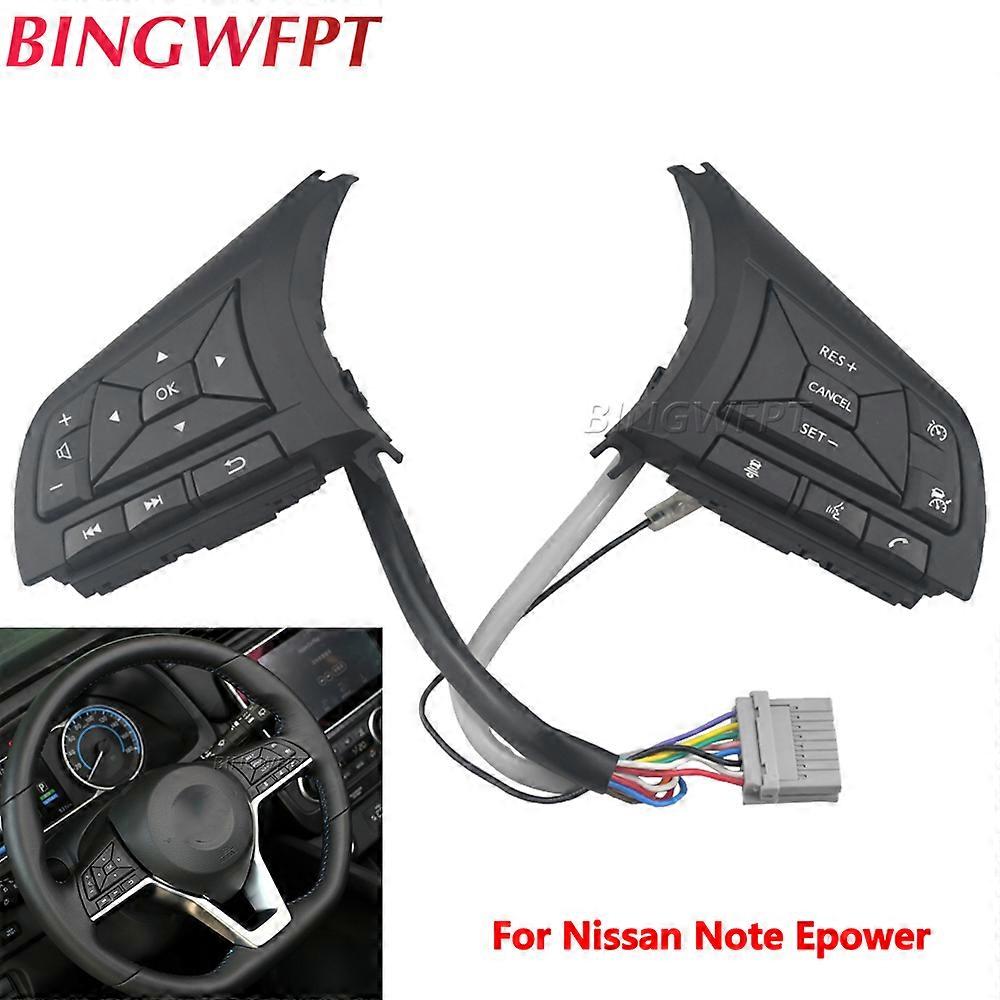New Car Styling Cruise Control Steering Wheel Switch Button For Nissan Note Epower 2018 2019 2020 Np300 2017 With Backlight