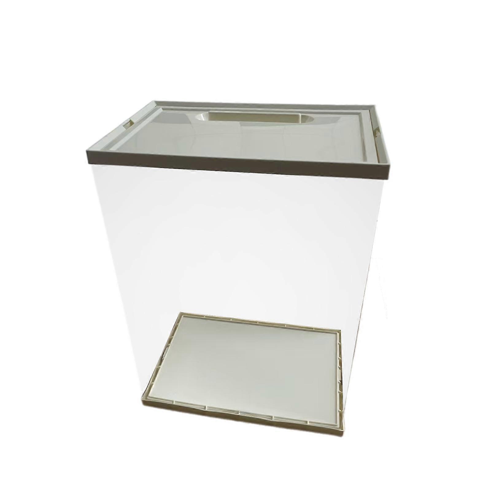 Display Case for Figures Clear Acrylic Display Case for Souvenirs Model Cars L high