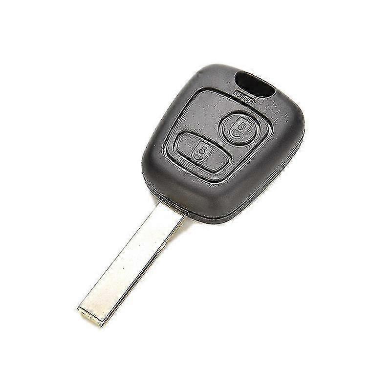 2 Button Uncut Remote Blank Key Shell For Peugeot 107 307 407 C2 - JA
