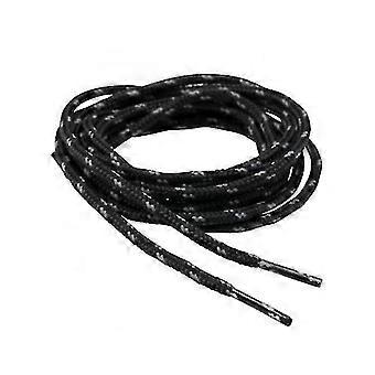 Two Twill Reflective High-gloss Diy Shoelaces - Reflective 3mm Black 120cm -HGDMV