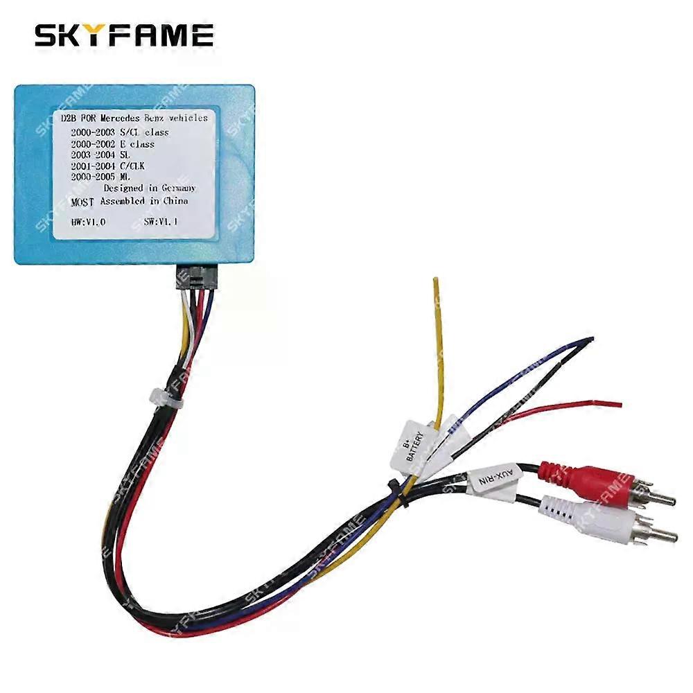 Applies to Car D2B Digital Data Optical Fiber Decoder Most Box For Benz S Class E Class SL CL C/CLK ML