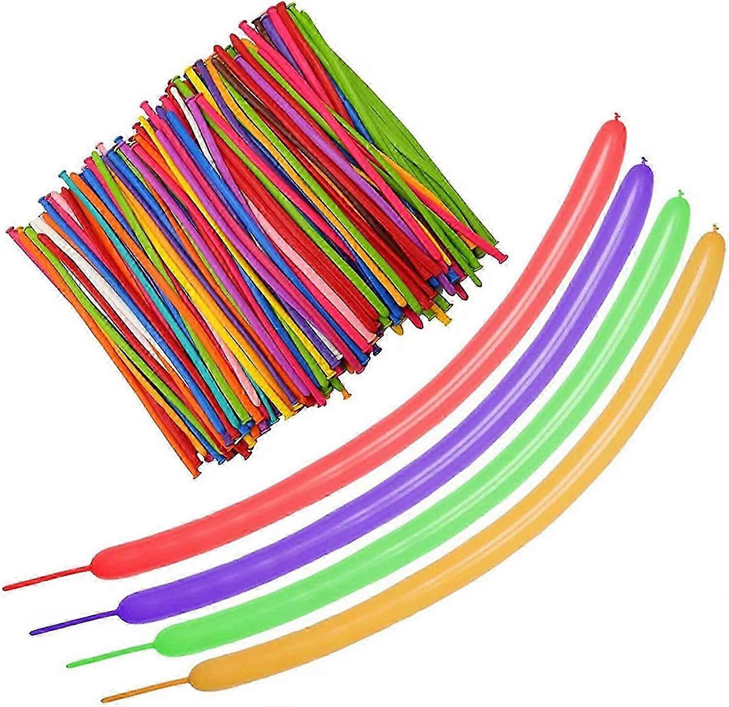 100 ballons torsadés en latex pour une utilisation longue durée
