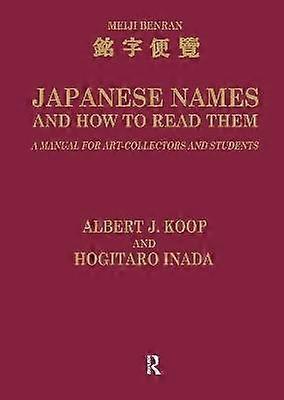 Japanese Names and How to Read Them