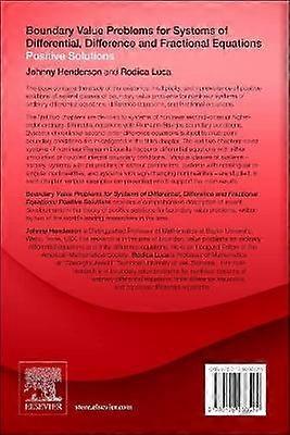 Boundary Value Problems for Systems of Differential Difference and Fractional Equations