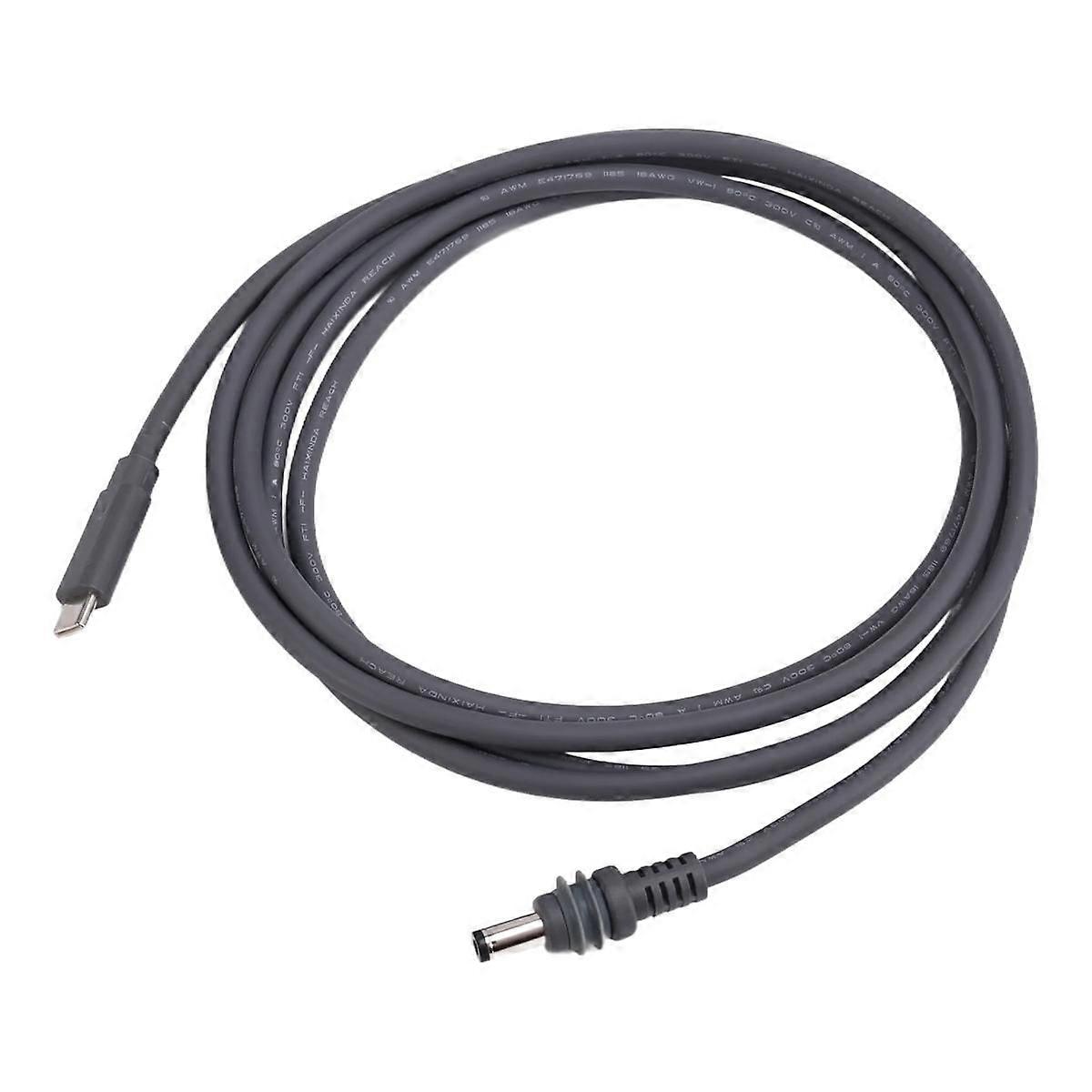 For 2M USB-C to DC Power Cable Waterproof, USB-C Input Compatible with Gen3 Mini