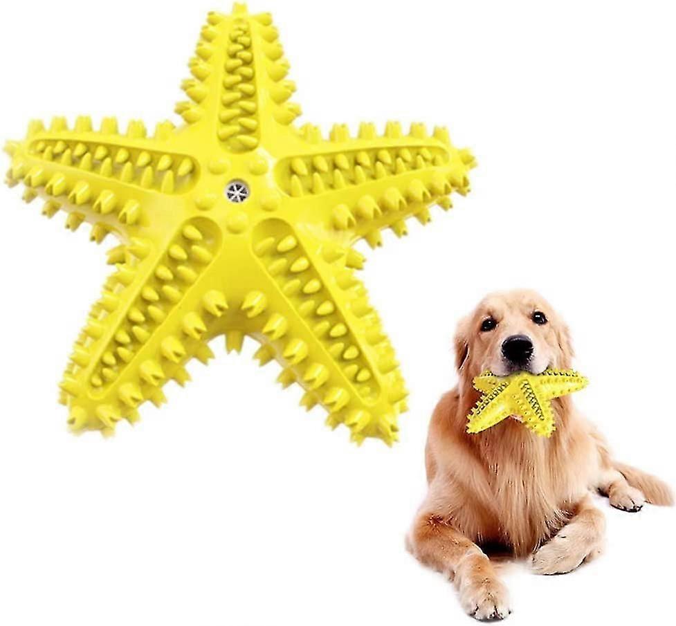 Brosse Dents Pour en En Forme D'toile De Mer Jouets Mcher Jouet En Caoutchouc Durable Pour Nettoyage Des Dents De ot Jouets Mcher Pour ens,2309