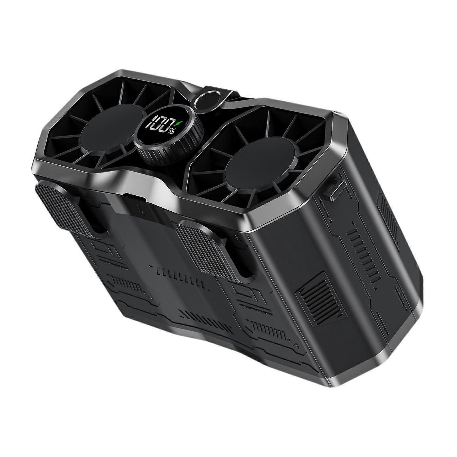 Ventilatore con clip in vita a mani libere 100 ingranaggi Ventilatore personale per arrampicata pesca escursionismo