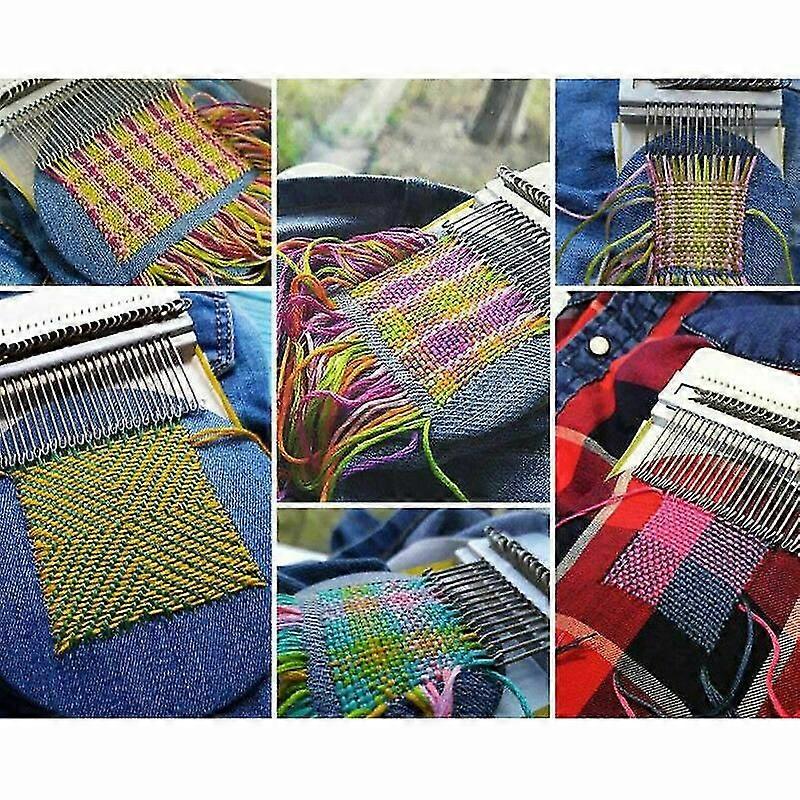 Malý tkalcovský stav Speedweve Type Weave Tool Speed Weave Darning Machine Tool Easy Kit