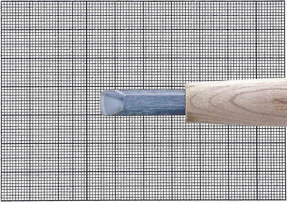 Michihamono Medium Japanese Woodcarving Tool 9mm Rounded Woodworking Flat Chisel