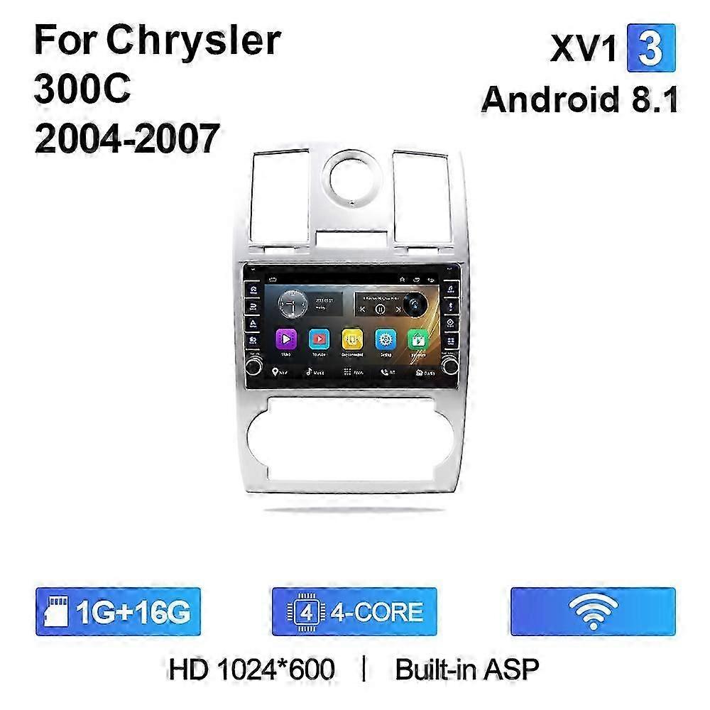 XIMA XV6 Pro 8 Core 2 Din Android 10 Autoradio Caplay Car Radio Multimedia Player For Chrysler Aspen 300C 2004-2008 Stereo gps