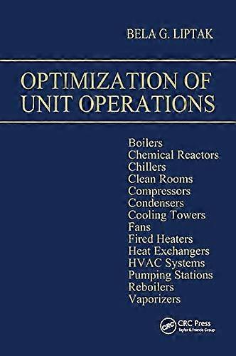Optimization of Unit Operations