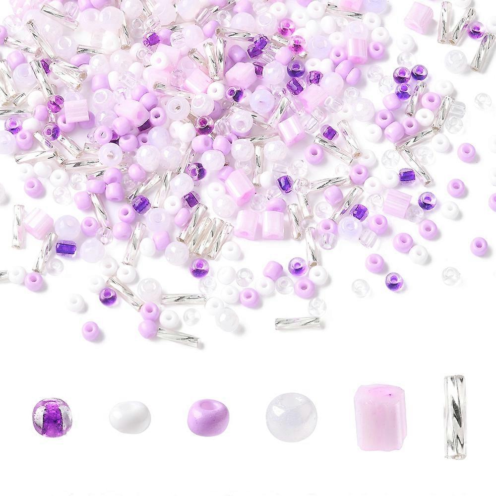2 Sets Glass Seed Beads Craft Beads