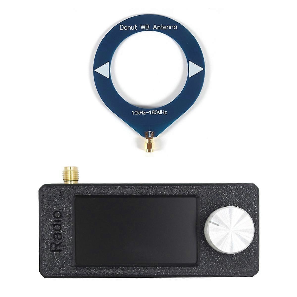 SI4732 10-180Mhz SMA Interface Mini Loop Antenna Pocket Size Radio Receiver Mini Radio LSB USB AM FM Mini Radio