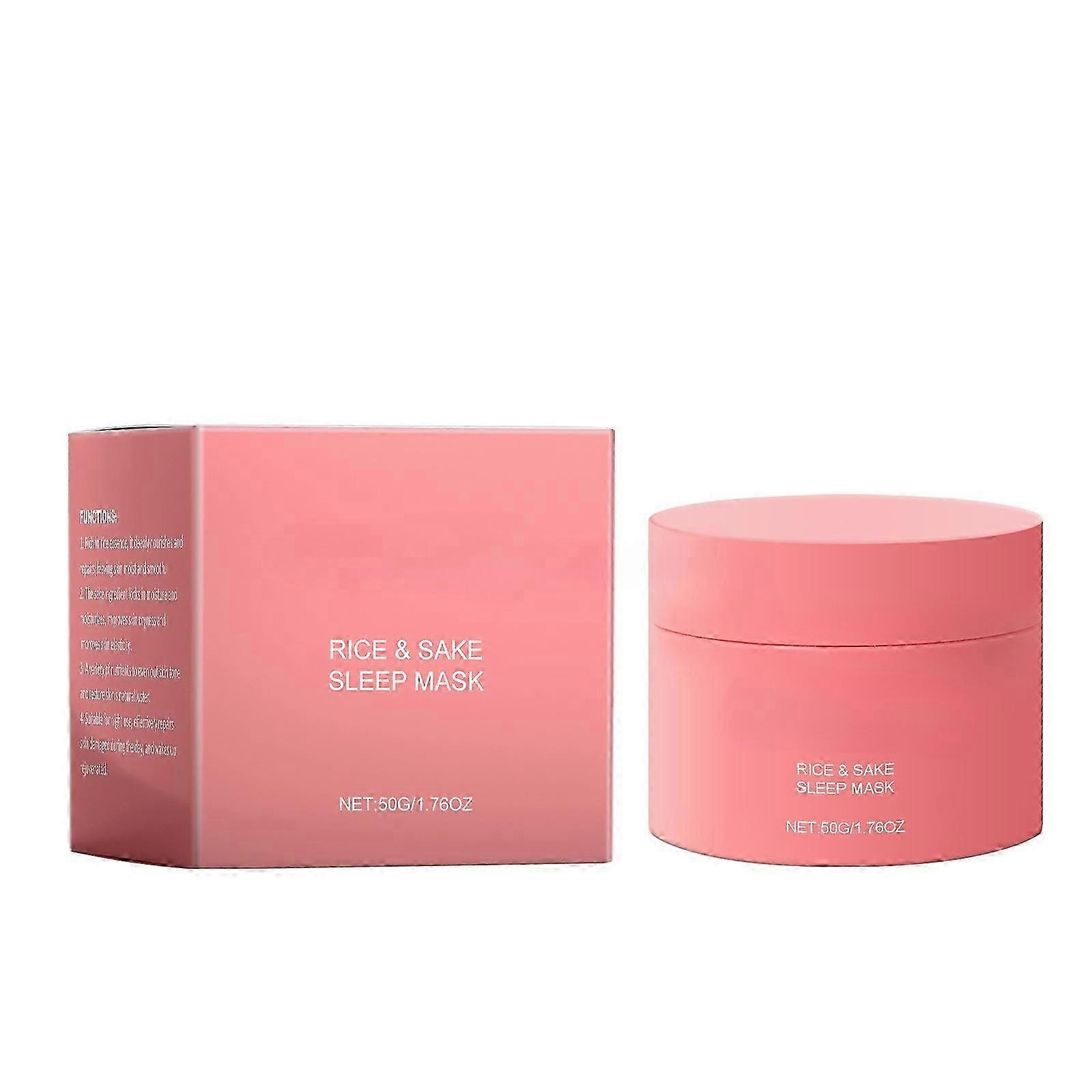 Moisturizing sleep mask, moisturizing and brightening skin mask, lock water free wash sleep mask