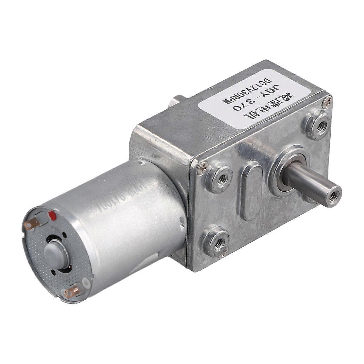 JGY370 DC Motor 12V 30RPM Reduce Speed Motor