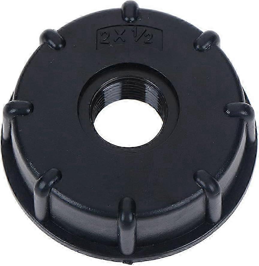 1/2" IBC Tank Adapter Water Tote Tank Adapter 60mm Coarse Thread Outlet 0.5 Inch