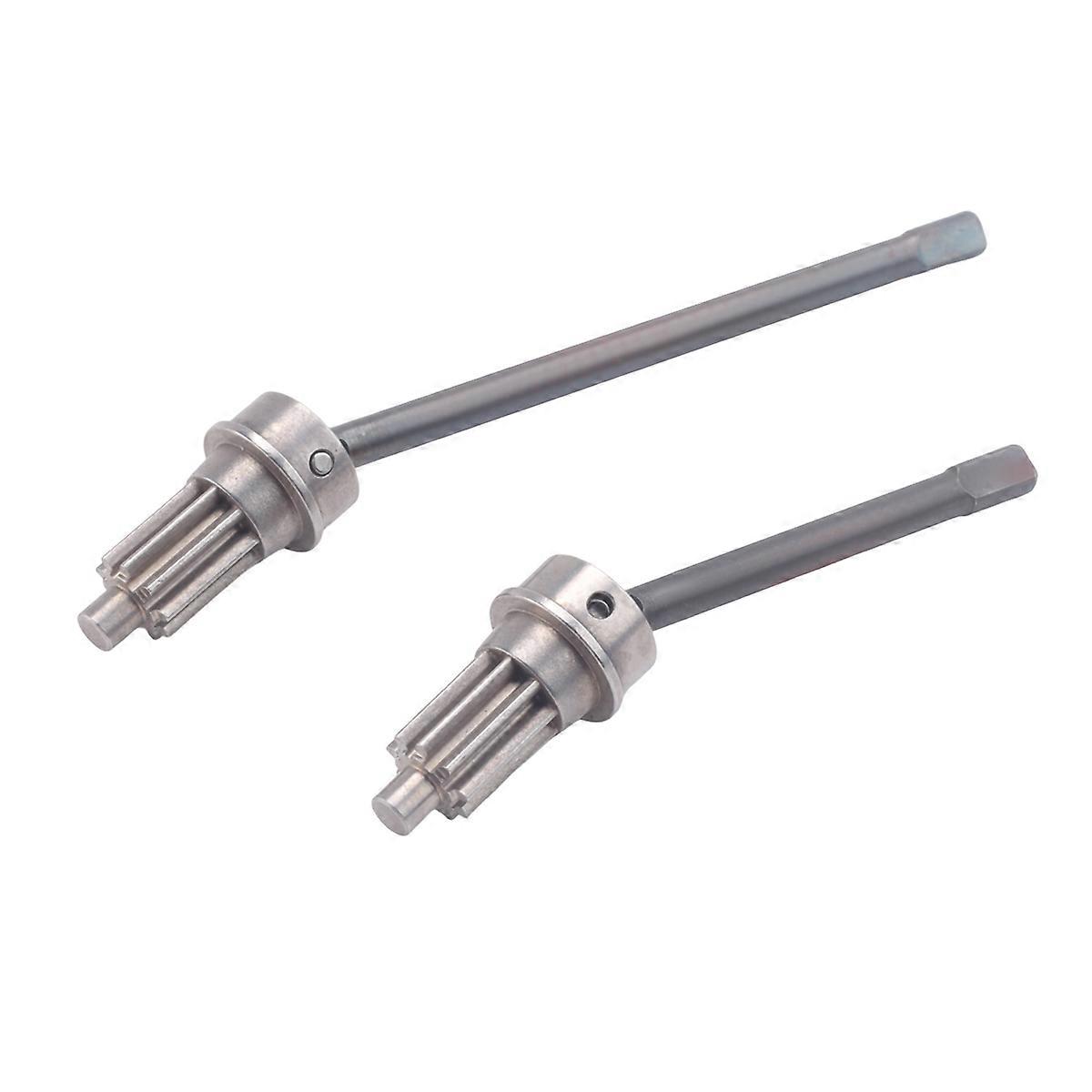 2Pcs Steel Front CVD Drive Shaft for 1/10 RC Crawler TRX4