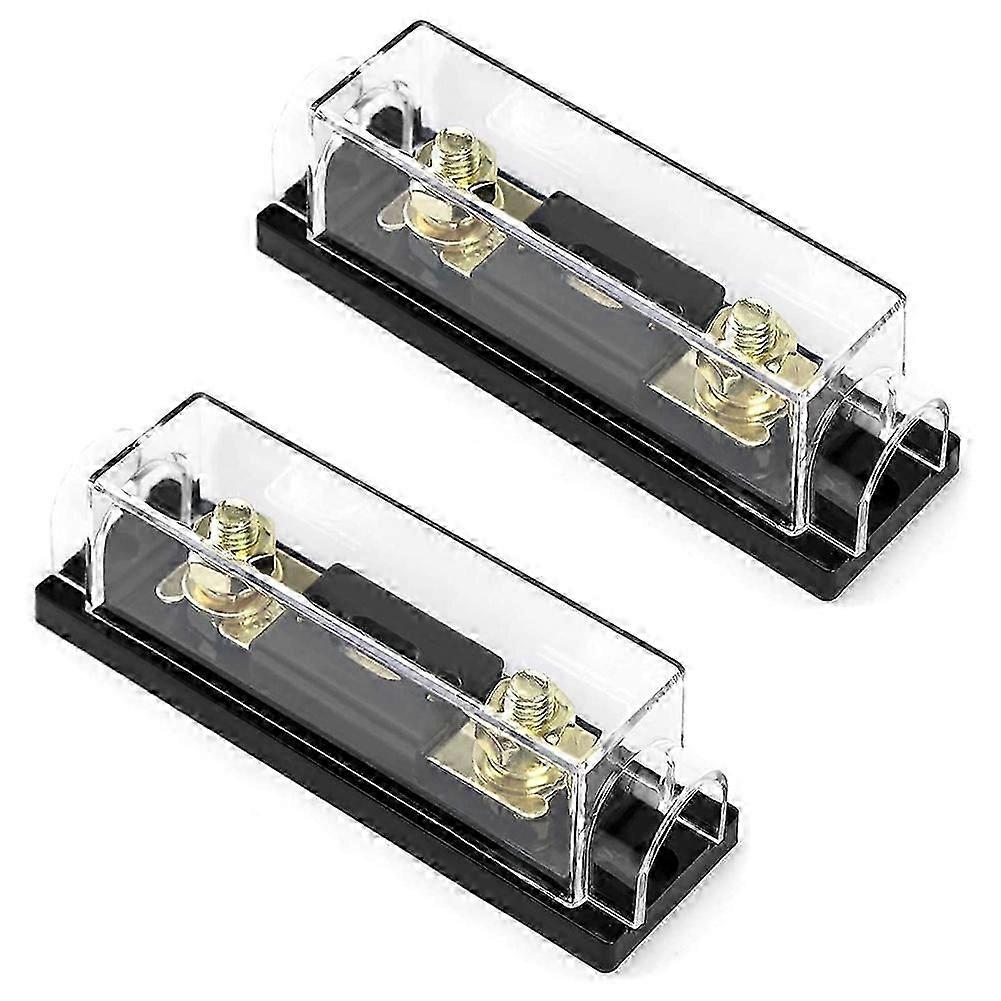 ANL Fuse Holder, 2 Pack 0/2/4 Gauge with 300Amp ANL Fuse