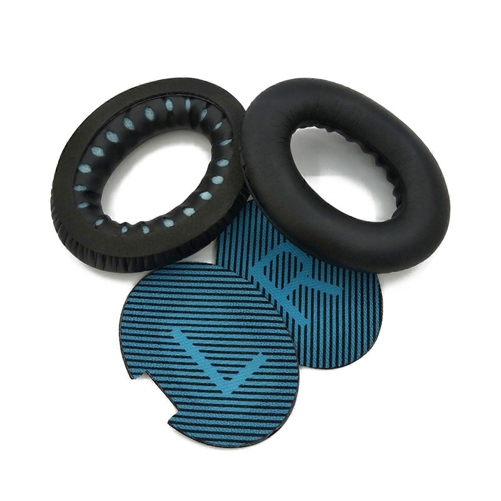 Earpads Ear Cushion for A2E QC15 QC25 Headset Ear Pad Soft Comfortable Memory Foam Protein Leather Dustproof Earcap 2
