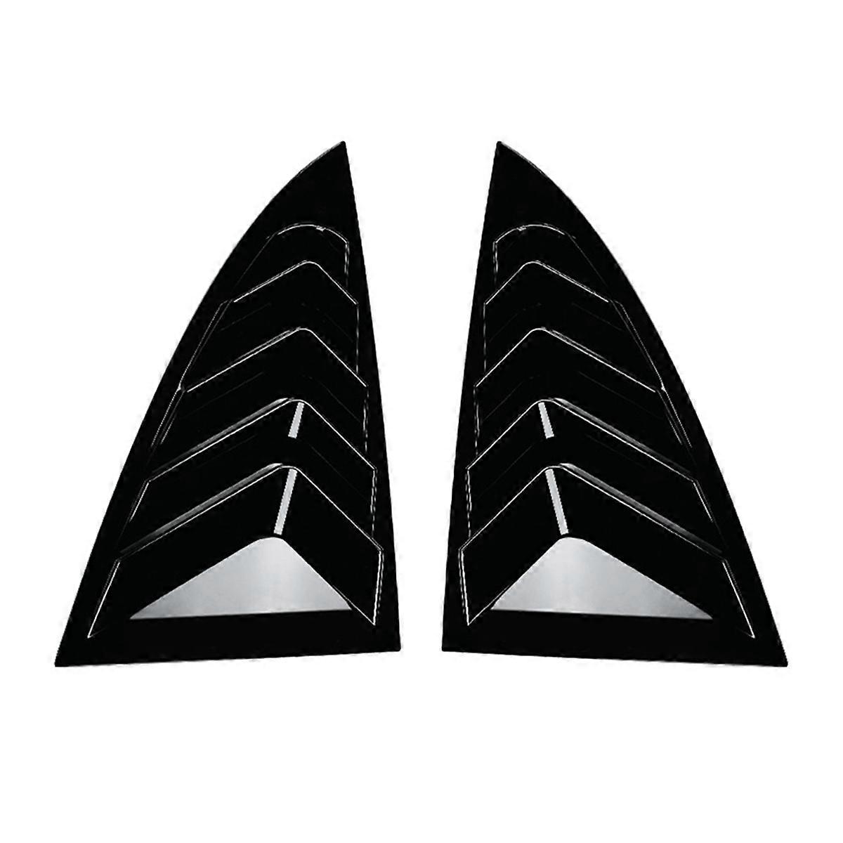 Rear Car Window Shutter Cover for 2024, Black