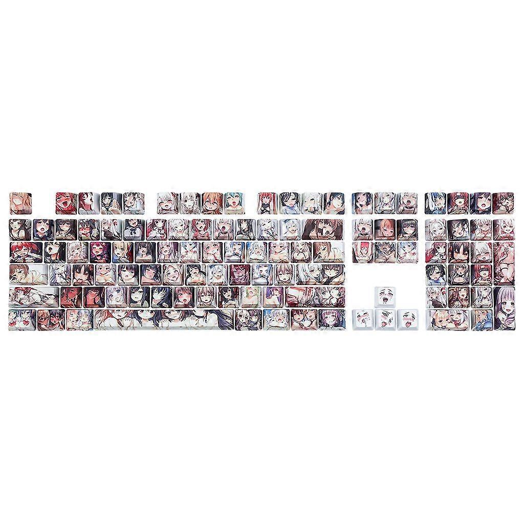 OEM Profile Keycaps PBT Dye Sublimation Set for Mechanical Gaming Keyboard 108