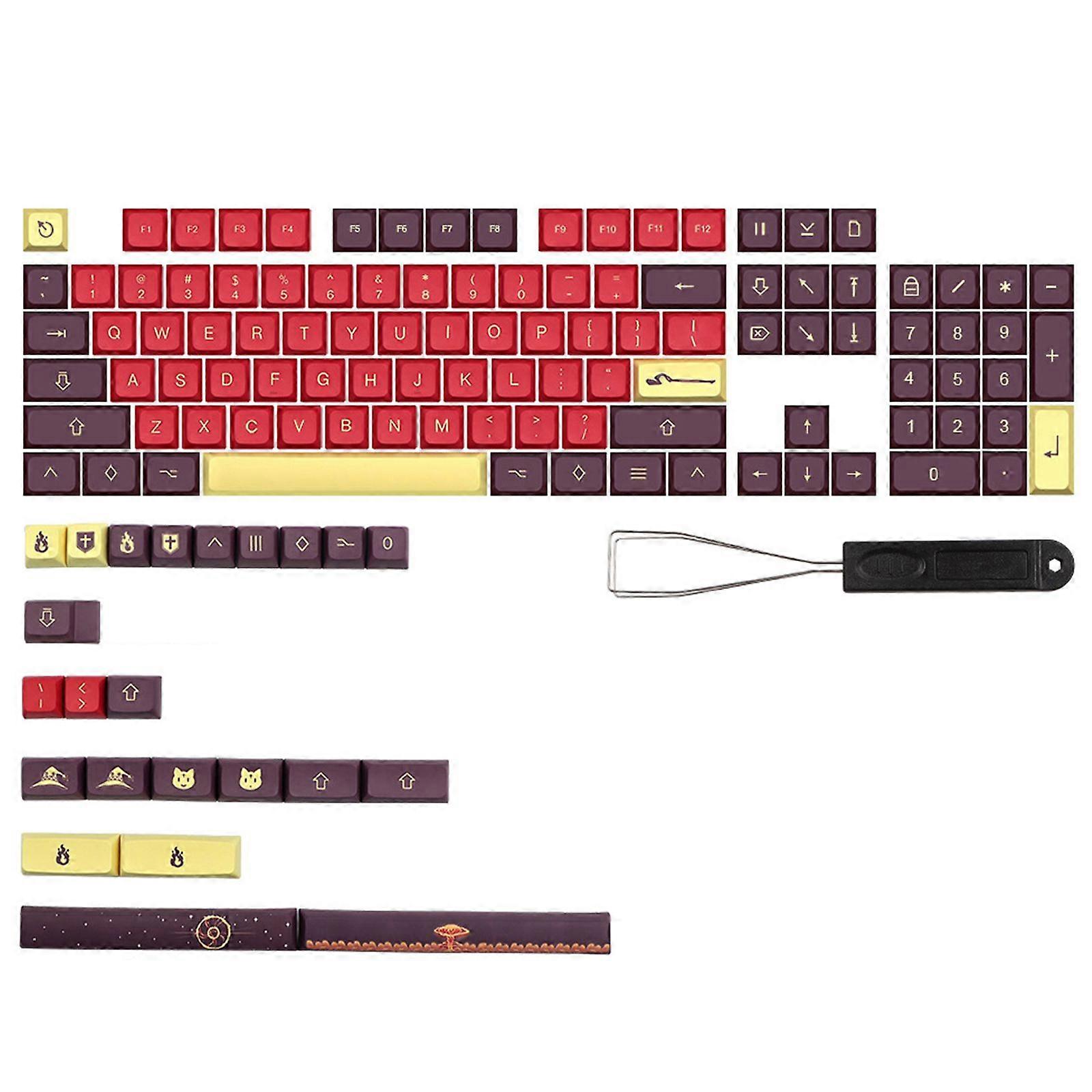 Explosion Keycaps XDA PBT Dye Sub Keycap Set For Mechanical Keyboard MX Switch