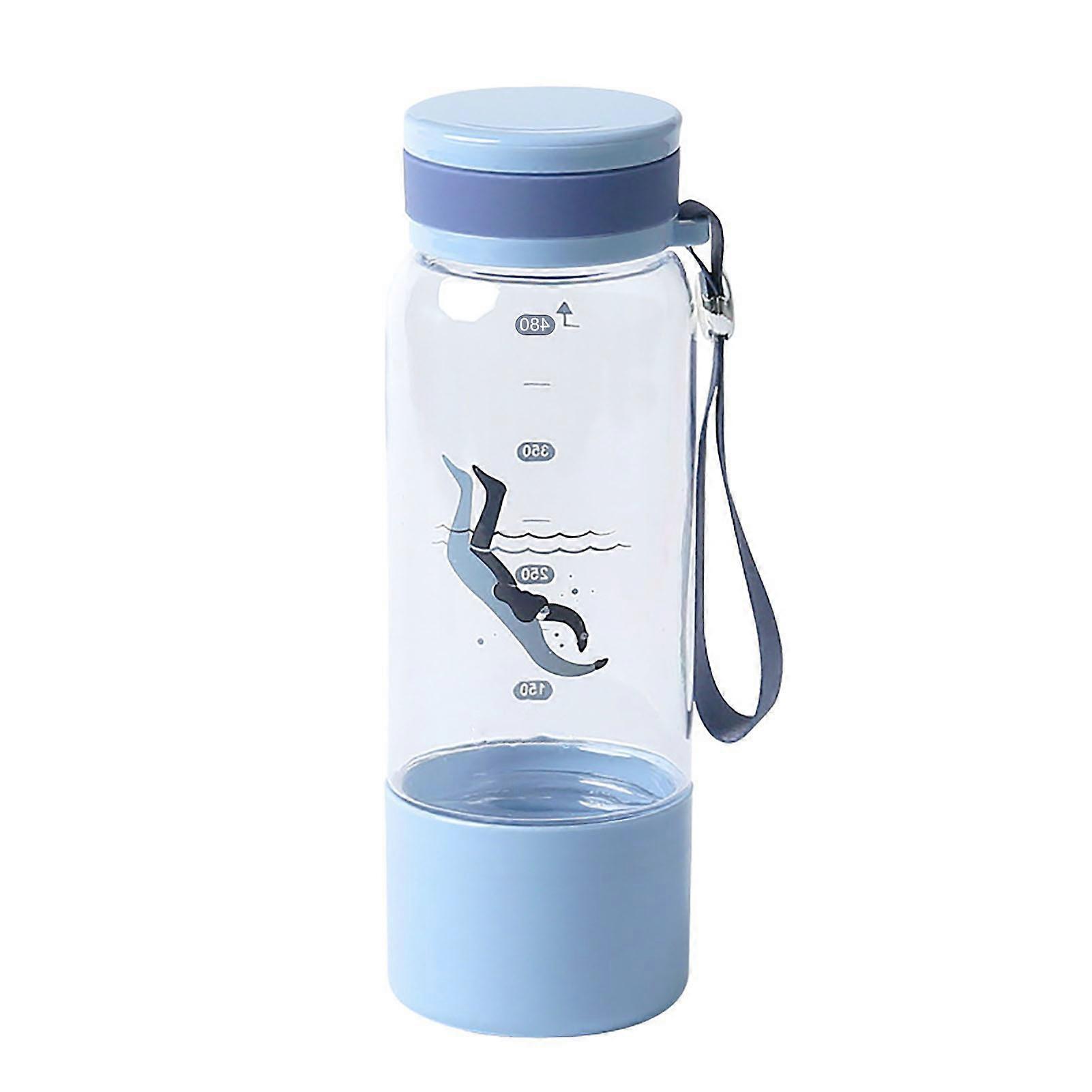 High Capacity Sports Bottle Portable Space Cup with Handle and Filter Durable BPA-Free Plastic Lightweight Design For Outdoor and Indoor Us