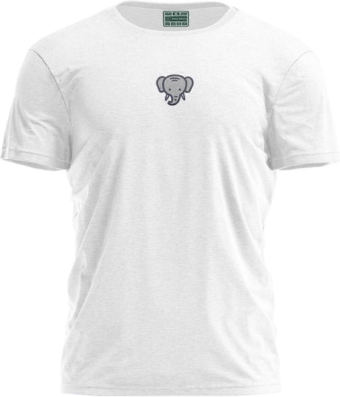 YC-Quilted Detail: Minimal Stitch 100% Cotton Short-Sleeve T-shirts