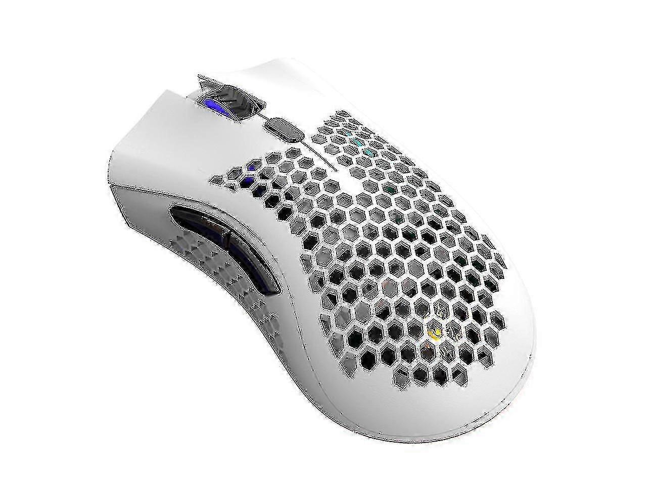 X3 Gaming Wireless Mouse Rgb Dual-mode Gaming Mechanical Macro Computer Notebook Mouse Stone White