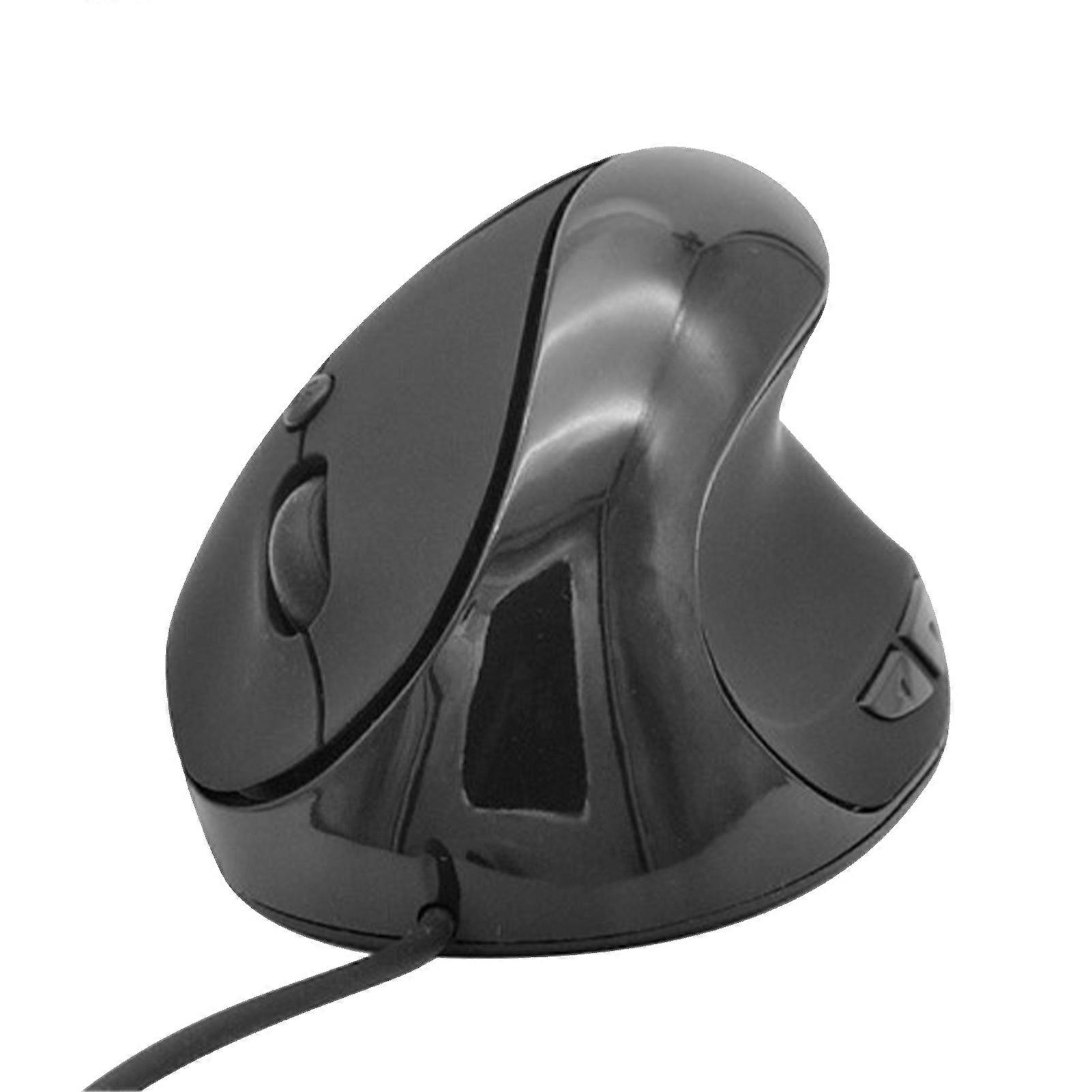 Vertical Ergonomic Mouse Wired Comfortable Long Time Use Enhances Work Efficiency Compatible for Notebook Desktop PC