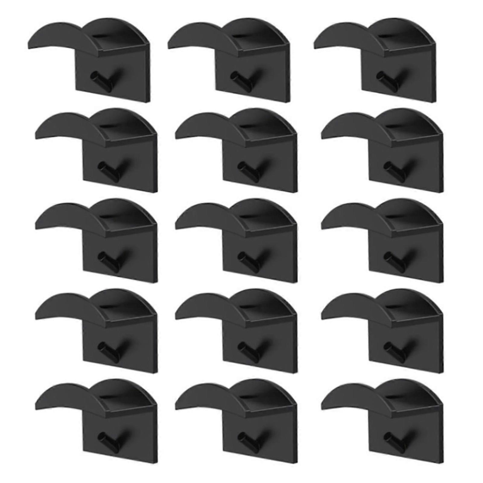 Adhesive Hat Hook Hole Free Multifunctional Plastic Hat Holder Organizer for Home