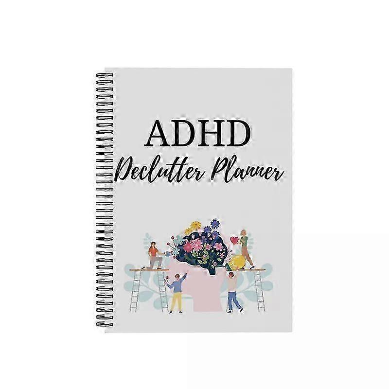 Adhd Declutter Planner With Daily, Weekly And Monthly Challenges Planning Notebook