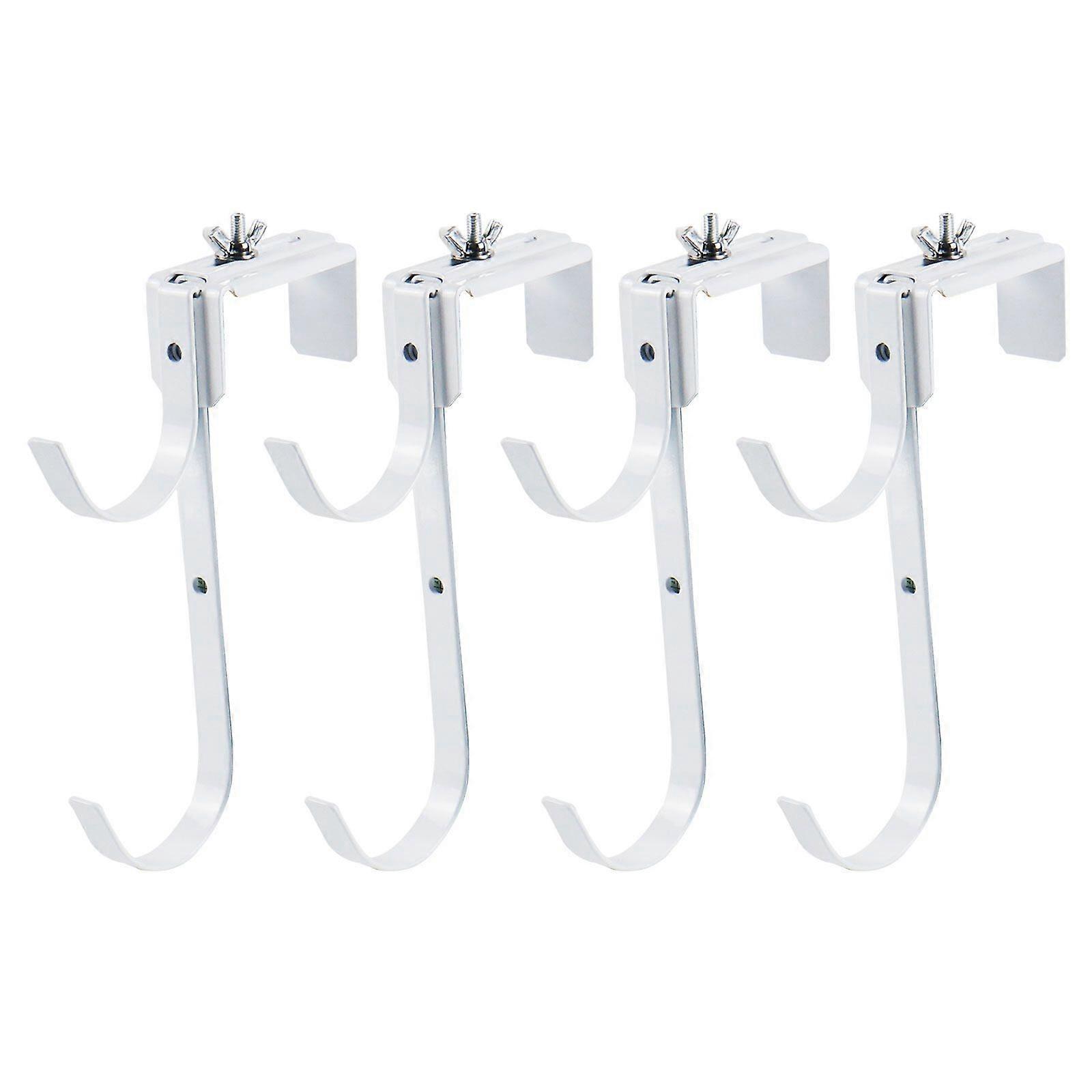 2023 New Pool Pole Hanging Hook Wall Mount Adjustable for Skimmer Net Brush Vacuum Hose Discount 40%