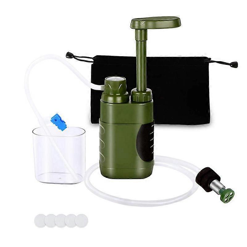 Portable Outdoor Water Filter Safety Emergency Water Purifier Emergency Survival Tools Mini Water Filter for Camping