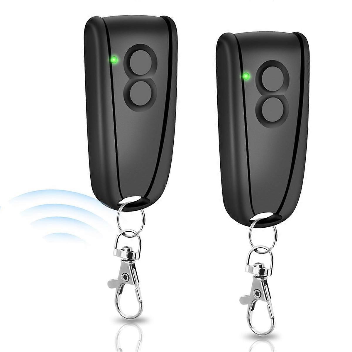 2pcs 433.92MHz Remote Control For Garage Door Opener