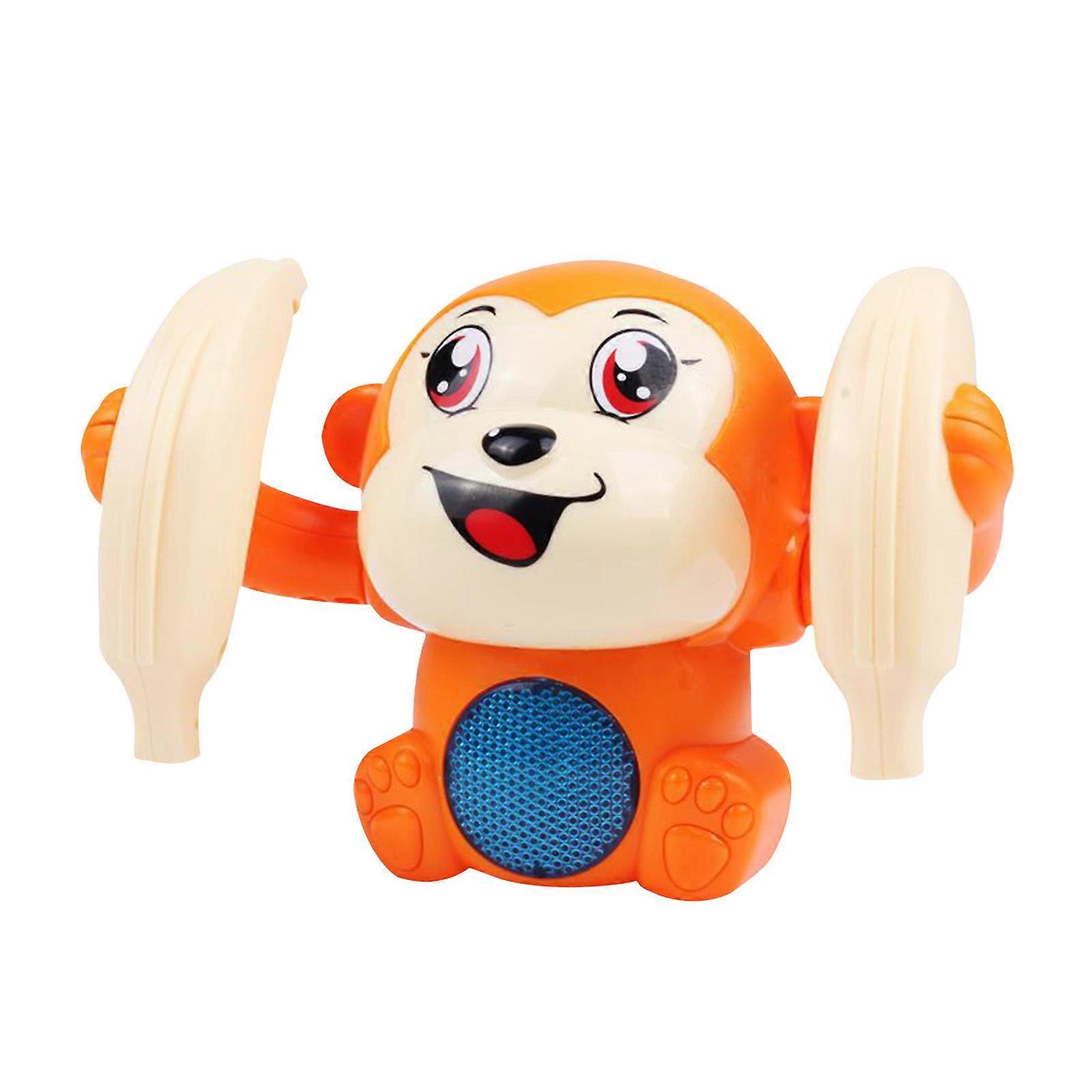 Flipping Dancing Toy Rolling Monkey Voice Control Funny With Music LA2708