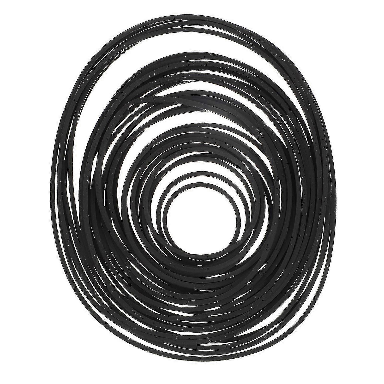 30 Pcs Cassette Tape Recorder Cassette Tape Machine Belt Cassette Maintenance Belts Recorder Drive Belt Repair