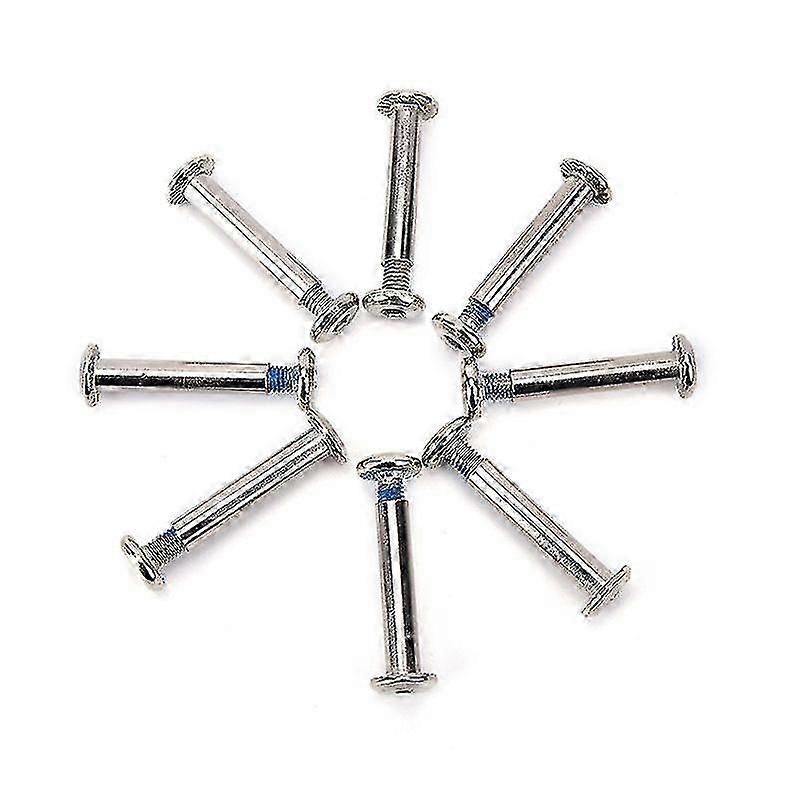 Rullehjulsbolter og inline rulleakselblader settskruer for skatesko - hfmqv 8 stk per pakke