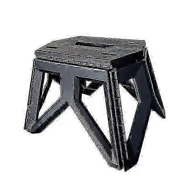 Folding fishing chair camping square stools portable kids stool ultra-light stool portable pp plastic triangle stool lucky
