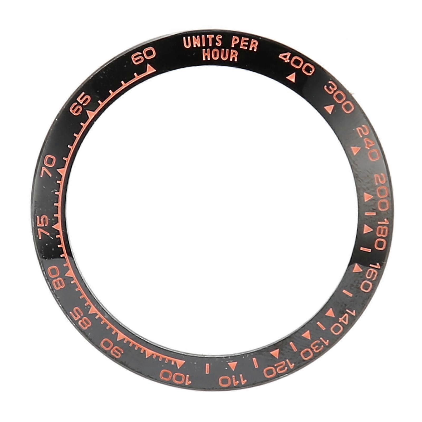 Watch Ceramic Bezel Insert Protective Accessory Replacement Number Watch Bezel Insert for Shop