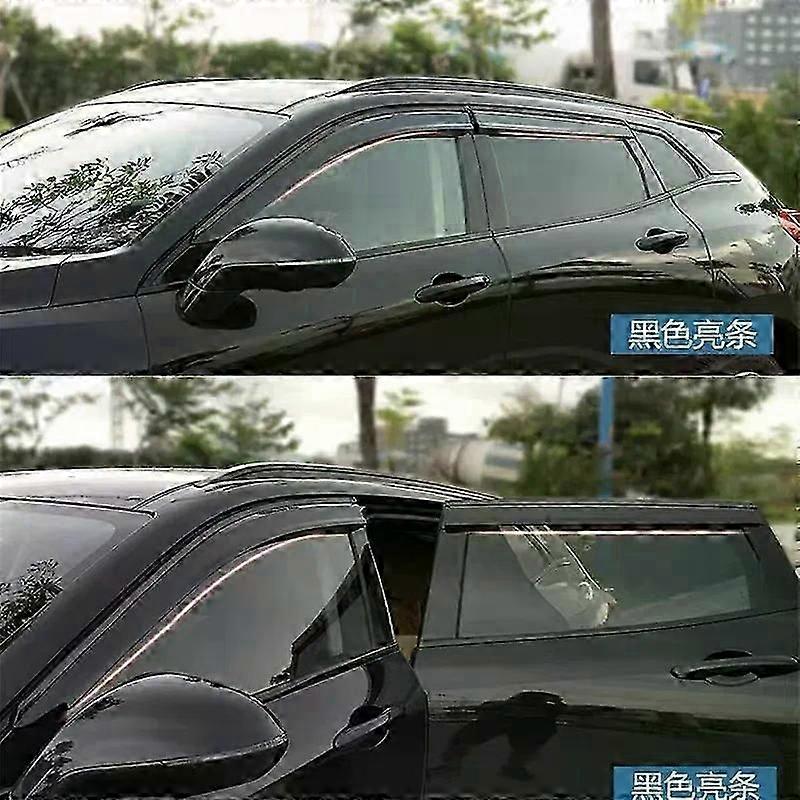 Ισχύει για γείσο πόρτας κατάλληλο για JAGUAR F-PACE 2016-2022 Γείσο παραθύρου Εξαερισμός Ανεμοθραύστες Γείσα Προστατευτικά βροχής Σκίαστρα Γείσο