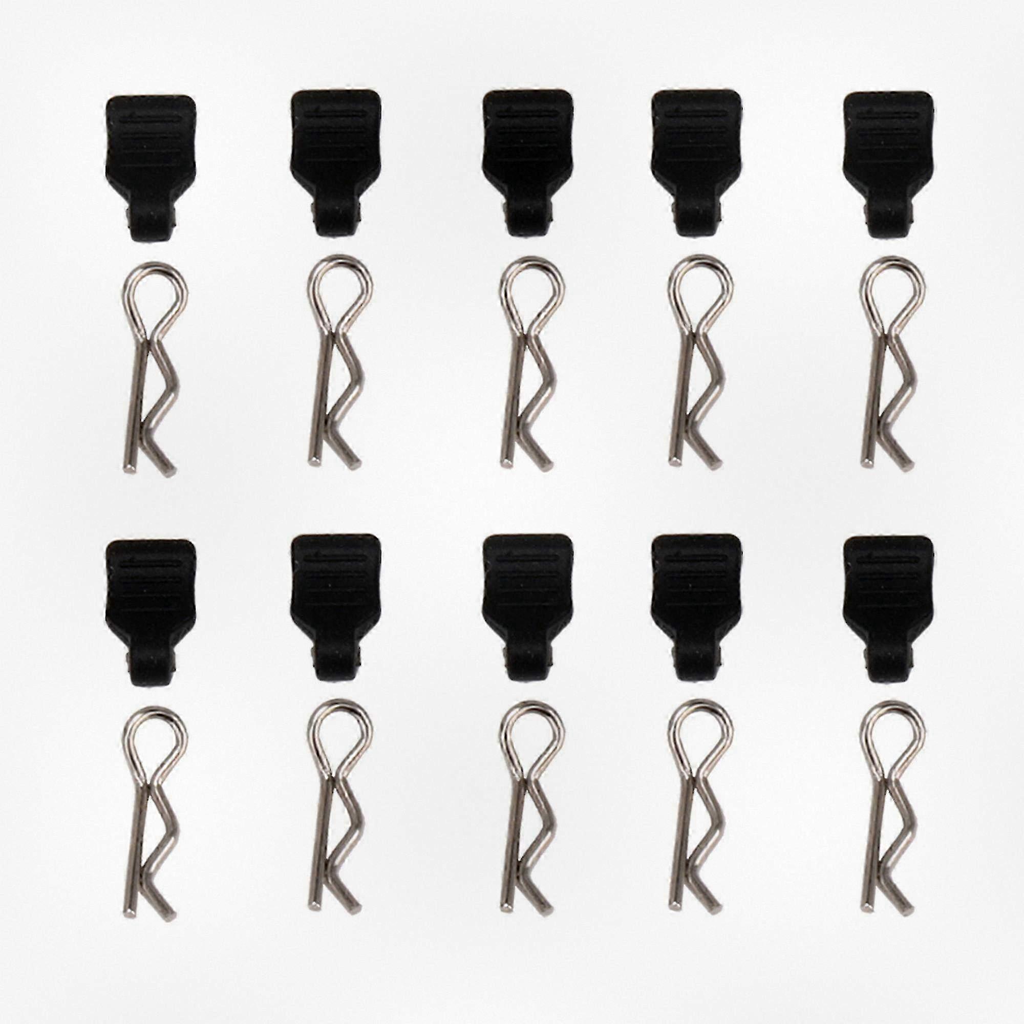 10Pcs RC Model Car 1:24 1:18 Body Clips Pins Replacement for Compatible Remote Control Vehicles